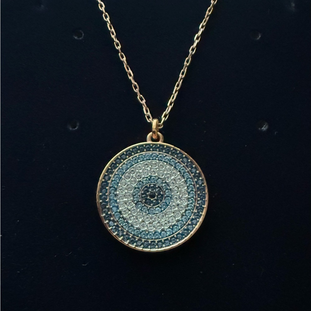 Swarovski Round Evil Eye Pendant
